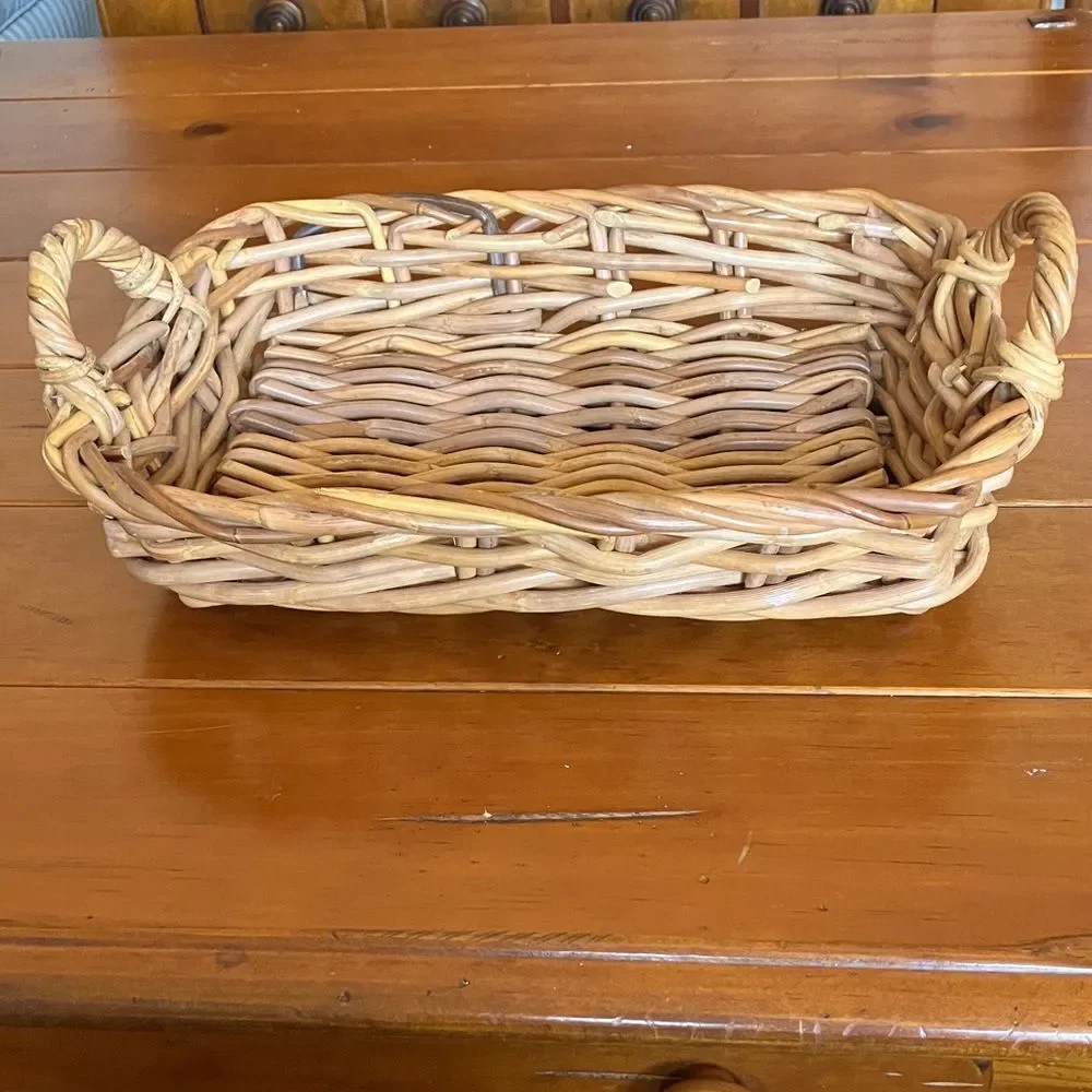 Vintage Rectangular Basket